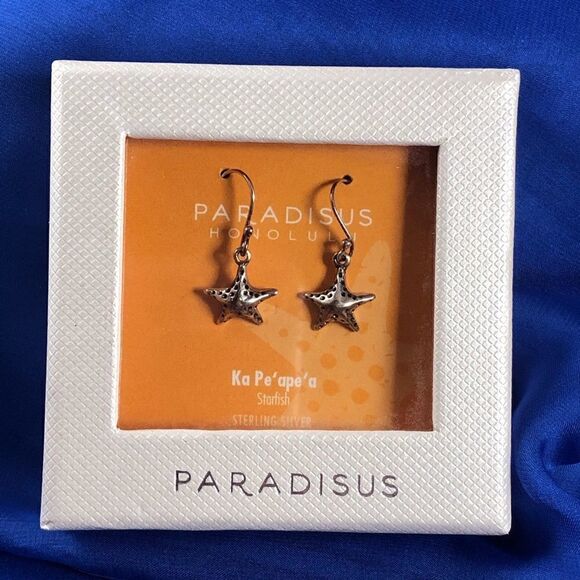 Paradisus Honolulu Sterling Silver Earrings - Picture 1 of 7